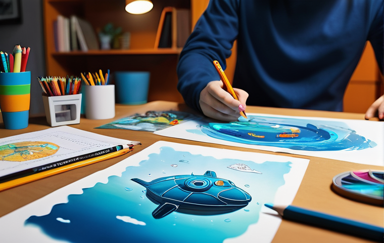 옥토넛 대본 작가 인터뷰 - **Prompt:** A serene, sun-drenched coastal scene where a scriptwriter, a woman in her 40s with kind ... 옥토넛 대본 작가 인터뷰 - **Prompt:** A serene, sun-drenched coastal scene where a scriptwriter, a woman in her 40s with kind ...