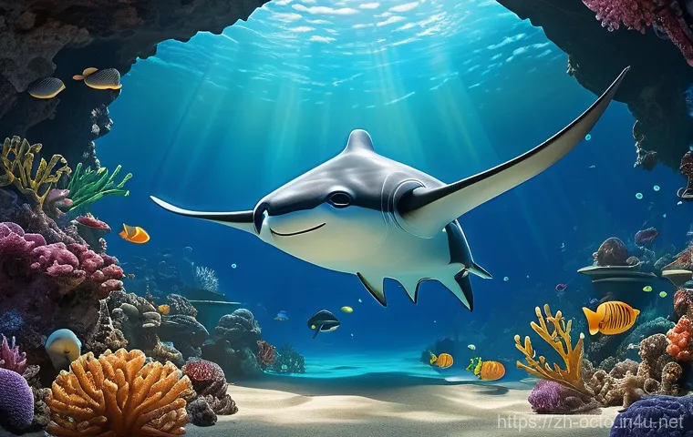 옥토넛 콘텐츠의 문화적 다양성 - **Underwater Biodiversity Discovery:**
    "An exquisitely detailed, vibrant illustration of the Oct...