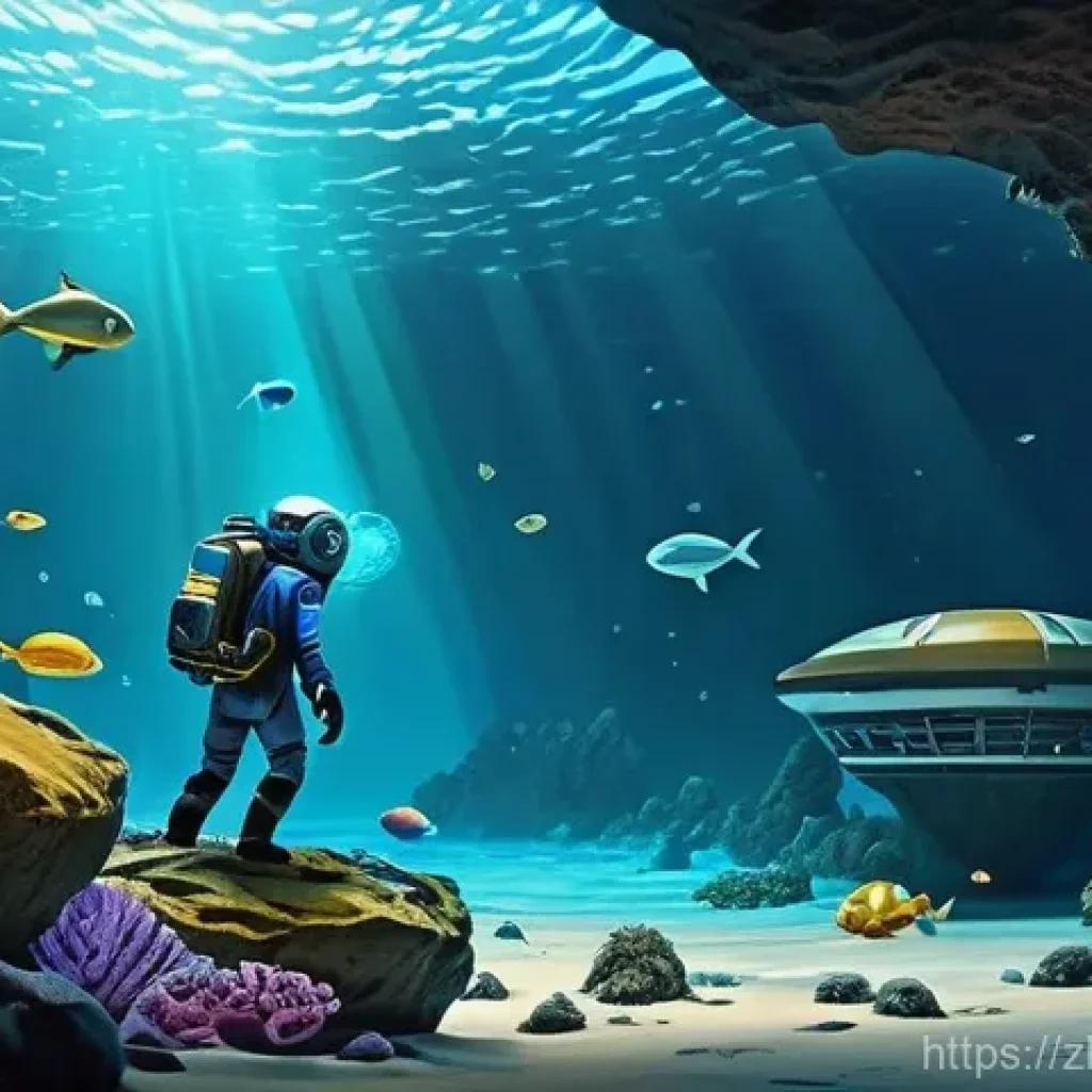 옥토넛 팬아트 창작 가이드 - **Prompt 1: Deep-Sea Expedition and Discovery**
"An Octonauts scene featuring Captain Barnacles,...