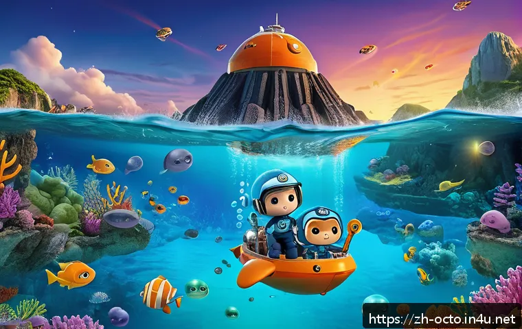 揭秘Octonauts Quazy的调皮瞬间,笑点满满不可错过! 3 옥토넛 퀘이지의 장난기 넘치는 모습 관련 이미지 1